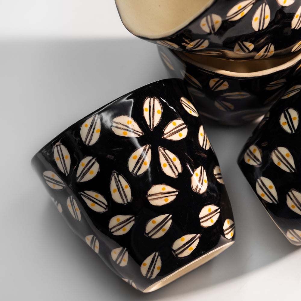 Night Shift — Ceramic Tumbler | Set of 4